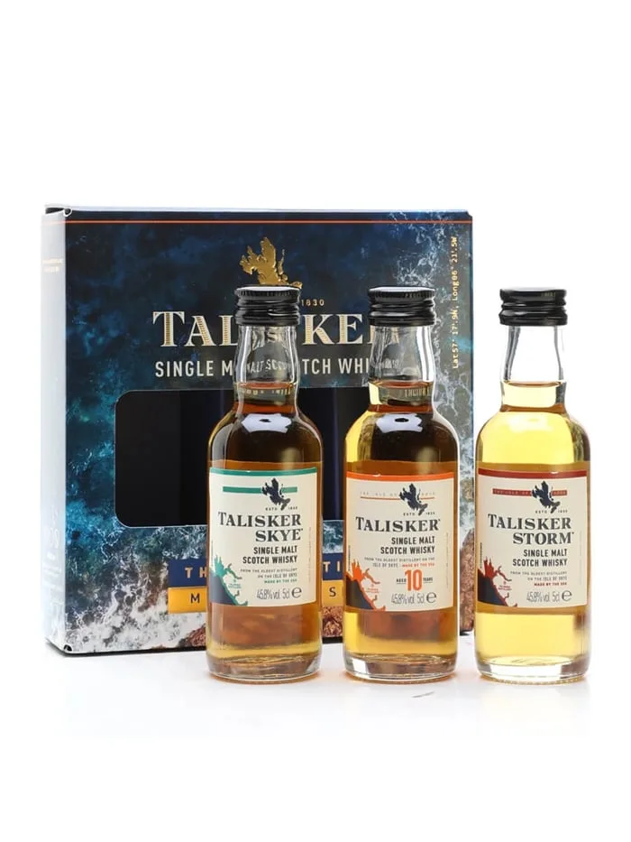 Talisker-Miniature-Set-3x5cl Talisker Miniature Set 3x5cl