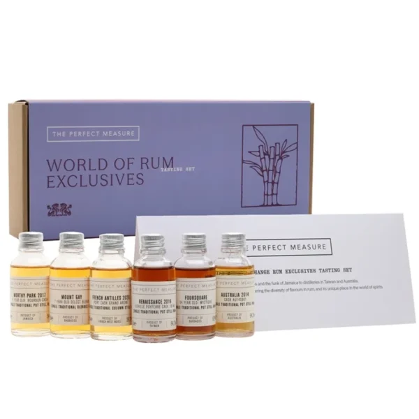 The Whisky Exchange Exclusive Rums Tasting Set 6x3cl