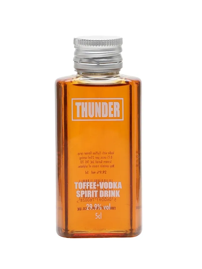 Thunder Toffee Vodka Liqueur Miniature