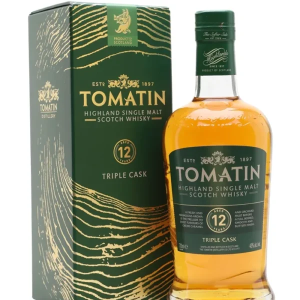 Tomatin 12 Year Old Bourbon & Sherry Casks