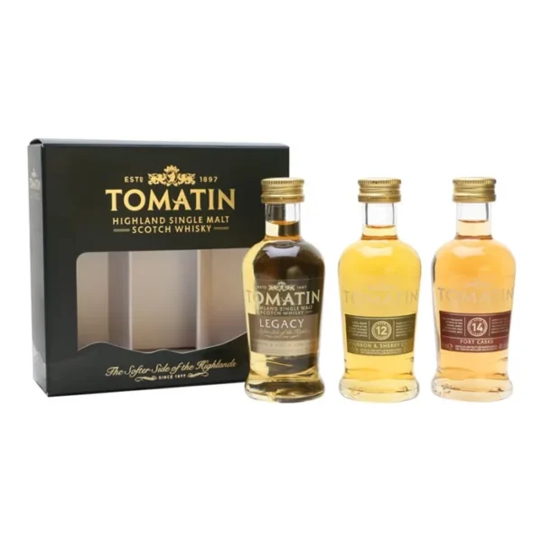 Tomatin Miniature 3-pk 12 Year Old