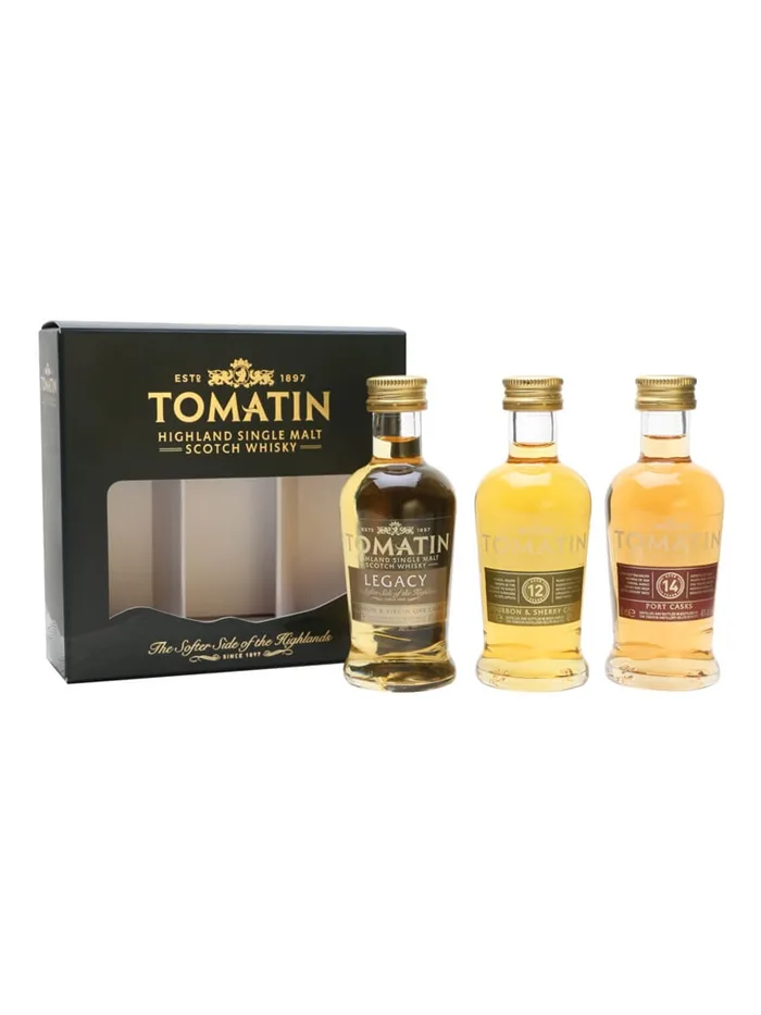 Tomatin-Miniature-3-pk-12-Year-Old-Legacy-14-Year-Old Tomatin Miniature 3-pk 12 Year Old