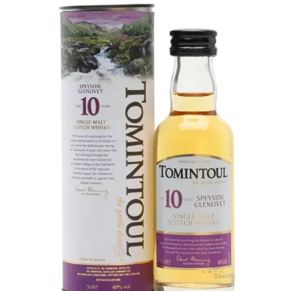 Tomintoul 10 Year Old Miniature