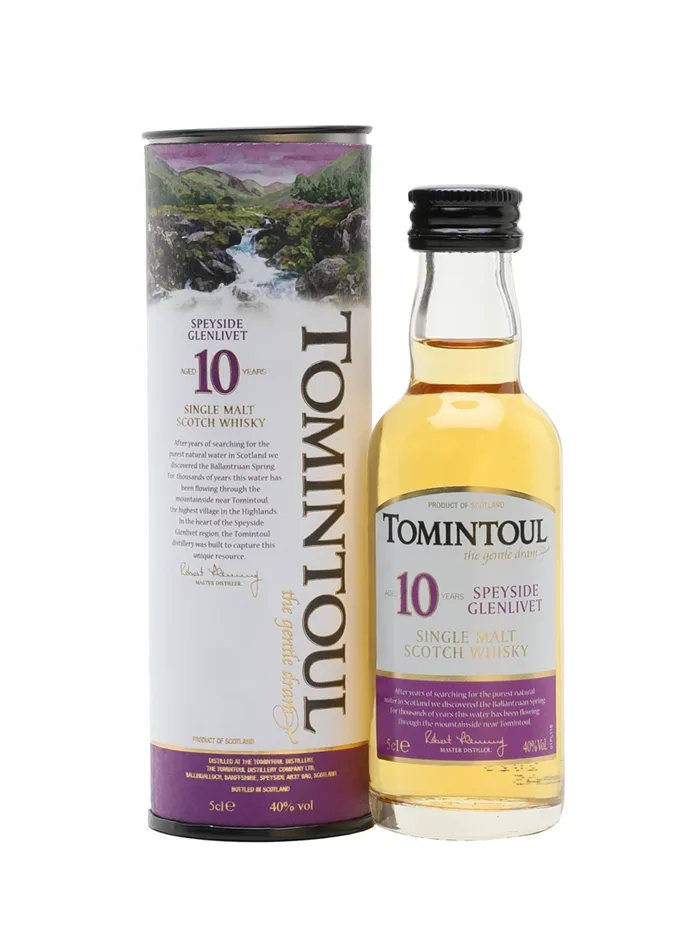 Tomintoul-10-Year-Old-Miniature Tomintoul 10 Year Old Miniature