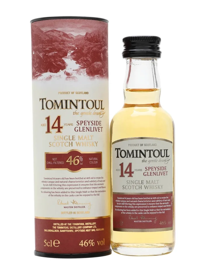 Tomintoul-14-Year-Old-Miniature Tomintoul 14 Year Old Miniature