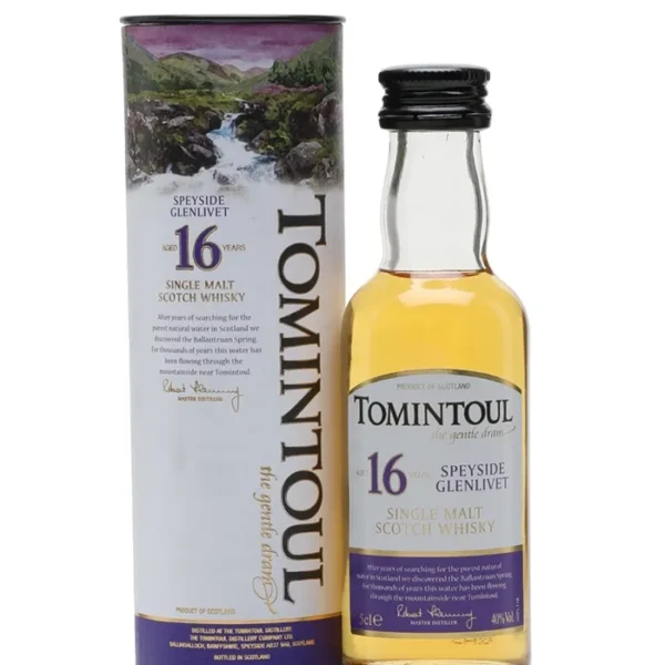 Tomintoul 16 Year Old Miniature