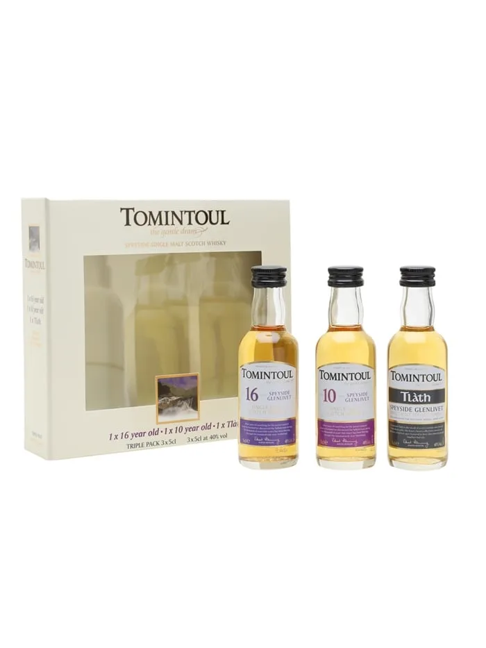 Tomintoul-Tri-Pack-40-10-Year-Old-16-Year-Old-Tlath Tomintoul Tri-Pack 40% 10 Year Old