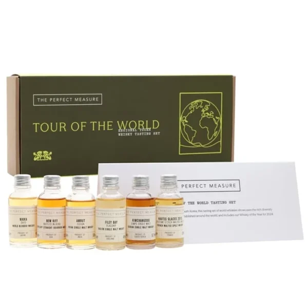 Tour of the World Whisky Tasting Set 6x3cl