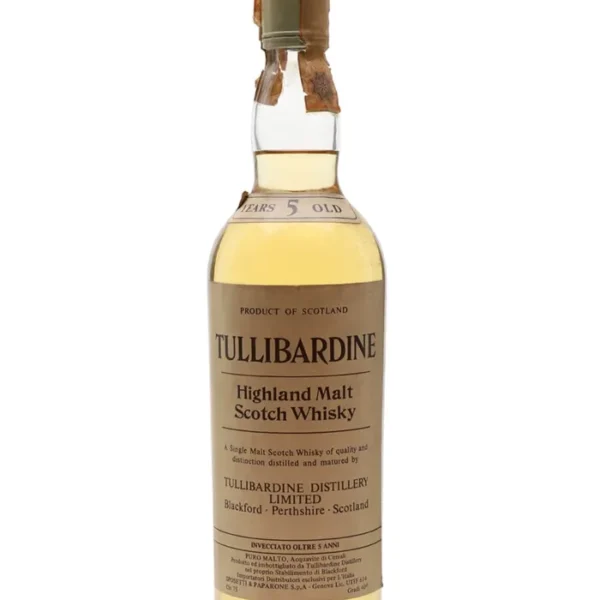 Tullibardine 5 Year Old Bot.1980s